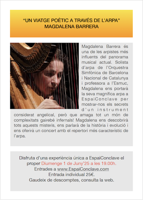 TEMPORADA 24/25 magdalena barrera, poster (còpia)